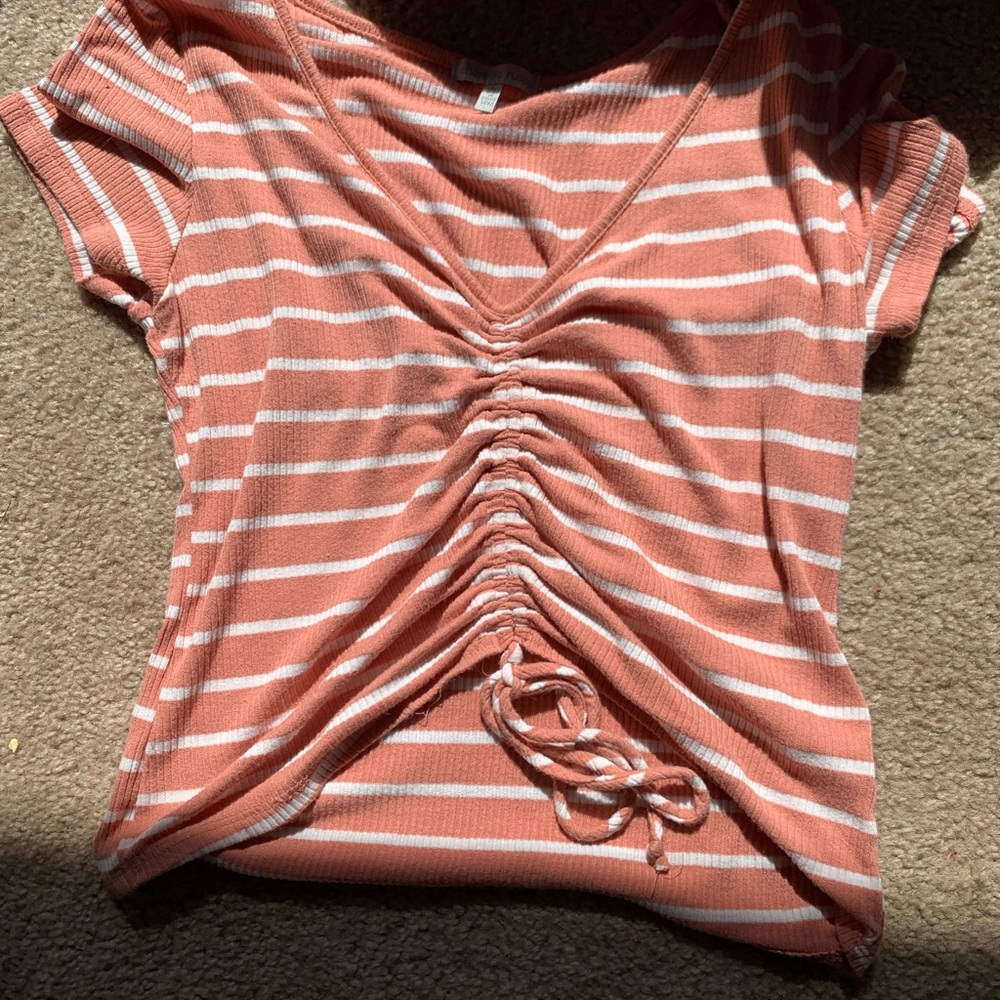 charlotte russe large cropped tee
